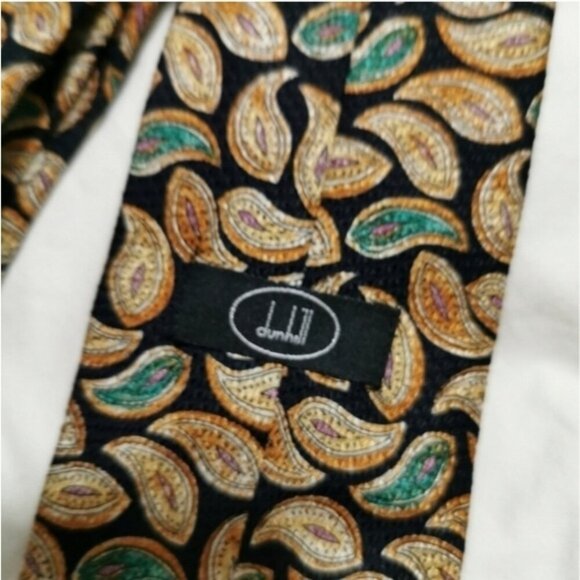 Dunhill Classic Printed necktie - Picture 4 of 6